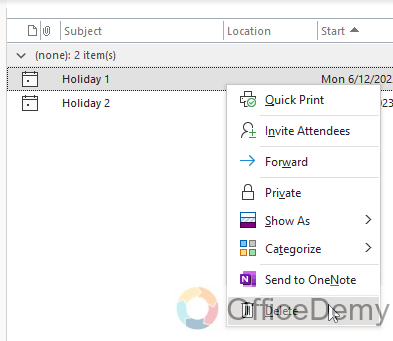 How to Remove Holiday Calendar From Outlook 12