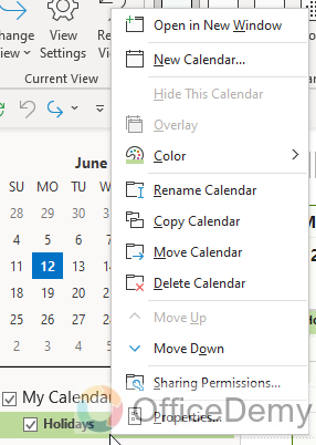 How to Remove Holiday Calendar From Outlook 4