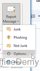 How to Report Phishing Emails Outlook 19