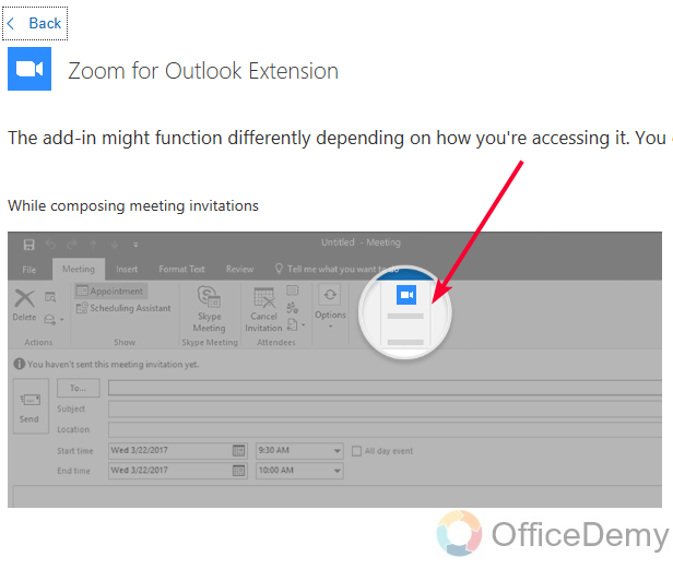 How to Send a Zoom Invite in Outlook 8