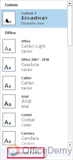 How to Set Default Font in Outlook 18