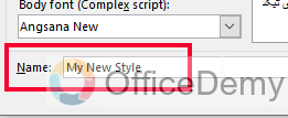 How to Set Default Font in Outlook 20