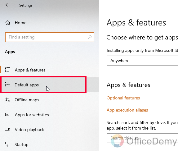 How to Set Outlook as Default Mail Client 4