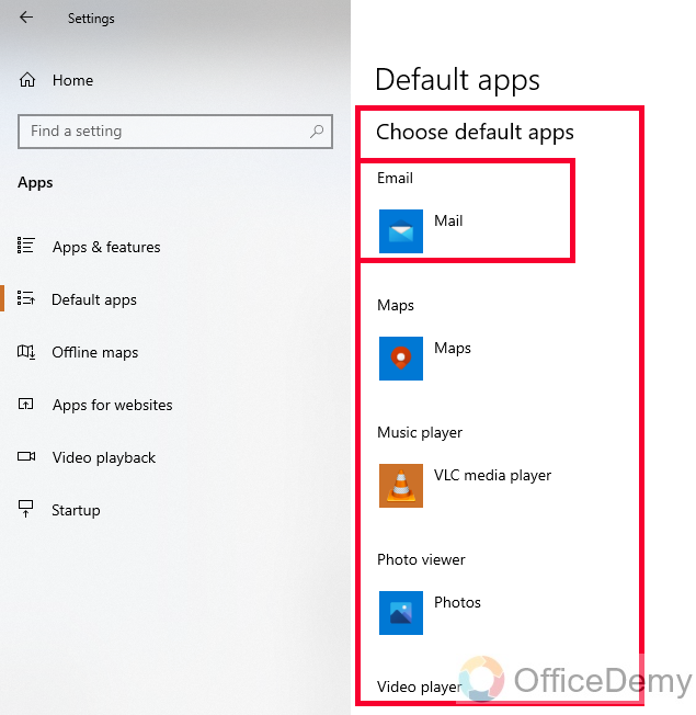 How to Set Outlook as Default Mail Client 5