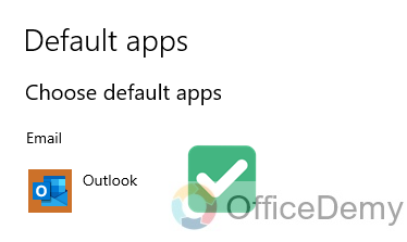 How to Set Outlook as Default Mail Client 10