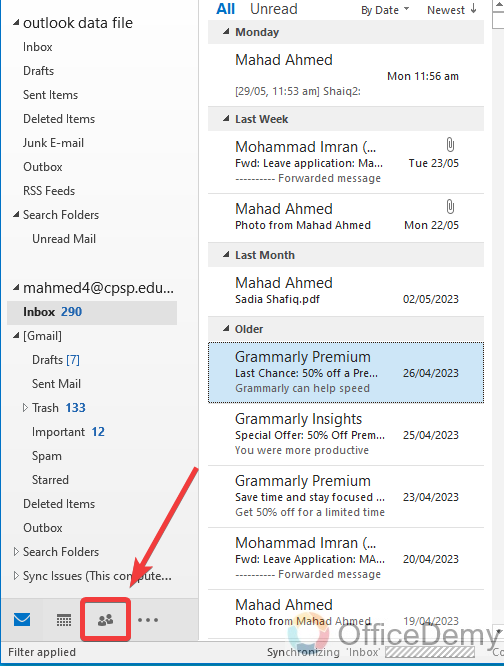 How to Share a Contact List in Outlook 17