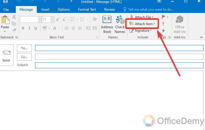 How to Share a Contact List in Outlook 9
