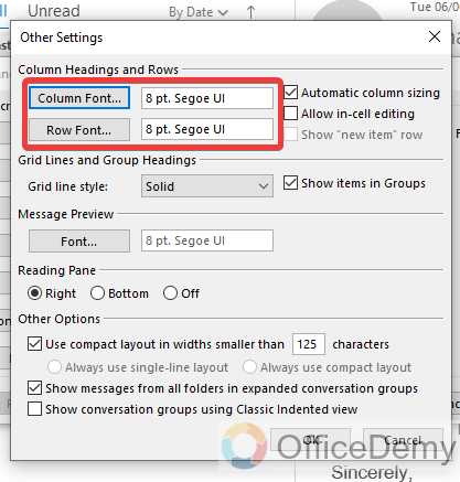 How to Zoom In on Outlook 15