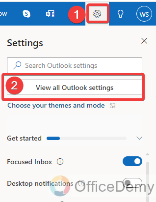 What Does Sweep Mean In Outlook 17