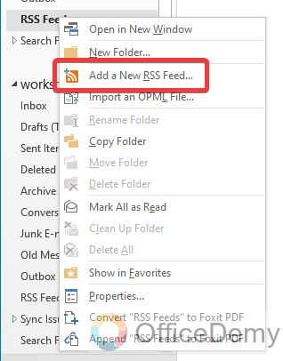 What is RSS Feeds in Outlook 2