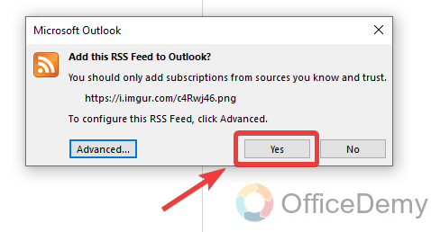 What is RSS Feeds in Outlook 9