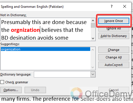 Where is Spell Check in Outlook 10