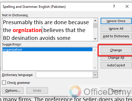 Where is Spell Check in Outlook 13