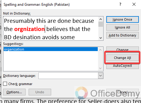 Where is Spell Check in Outlook 14