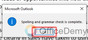 Where is Spell Check in Outlook 16