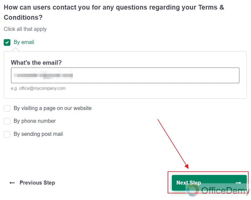 how to add terms and conditions in google form 14