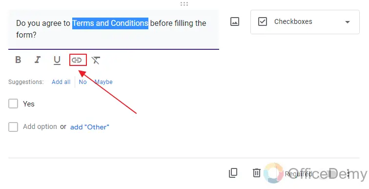 how to add terms and conditions in google form 21