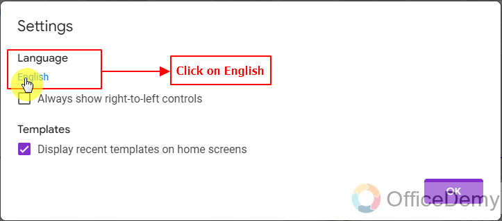 how to make google form in another language 12