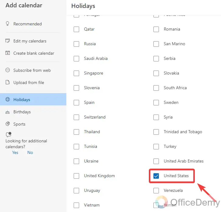 How to Add Holidays to Outlook Calendar 11