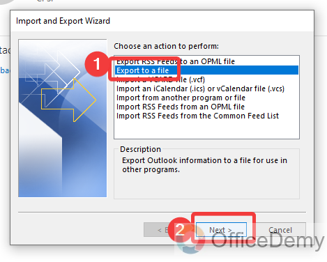 How to Backup Outlook Contacts 11