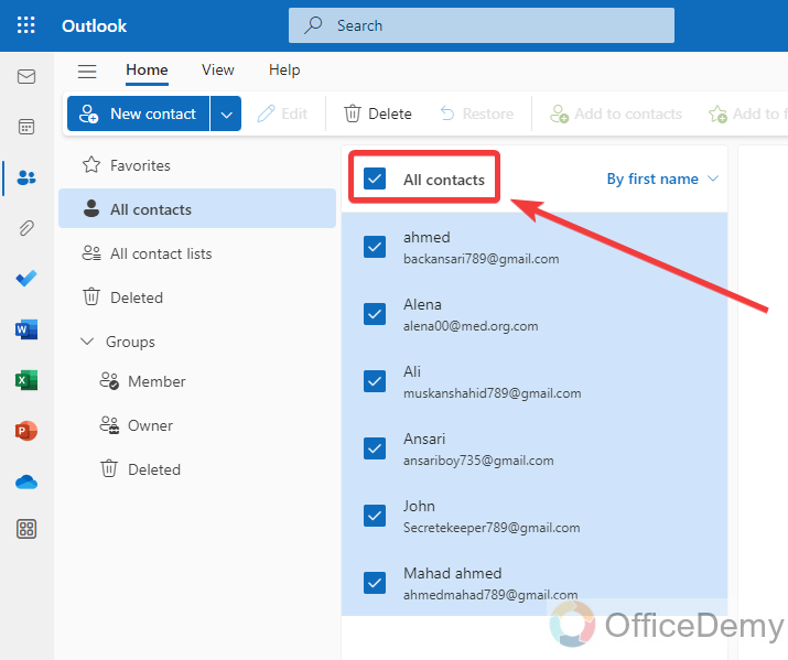 How to Backup Outlook Contacts 18