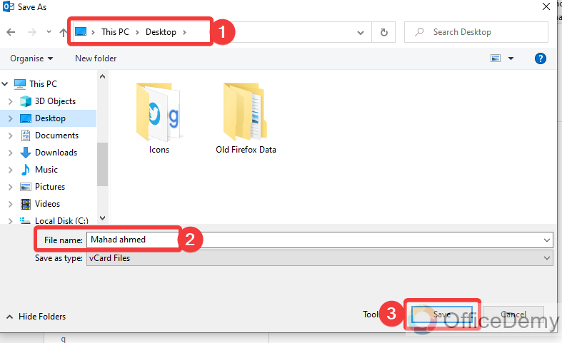 How to Backup Outlook Contacts 25