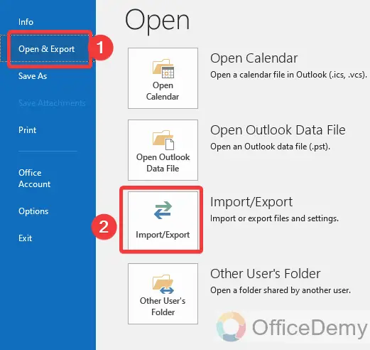 How to Backup Outlook Contacts 3