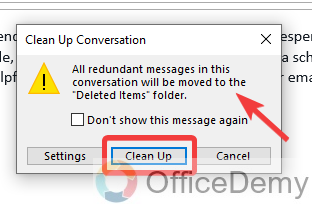 How to Clean up Outlook Mailbox 5