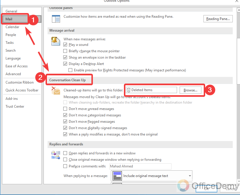 How to Clean up Outlook Mailbox 6