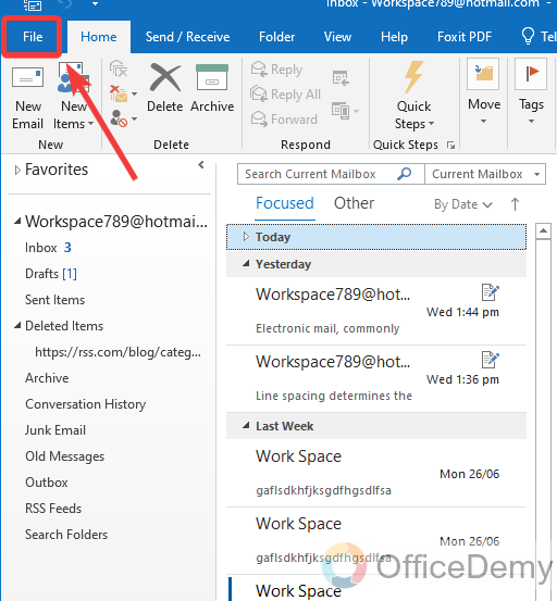 How to Clean up Outlook Mailbox 7