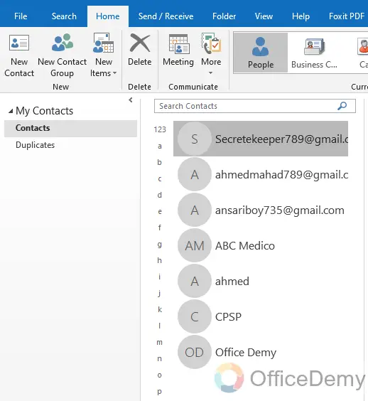 How to Combine Duplicate Contacts in Outlook 31