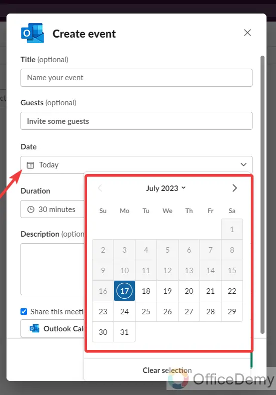 How to Connect Slack to Outlook Calendar 16