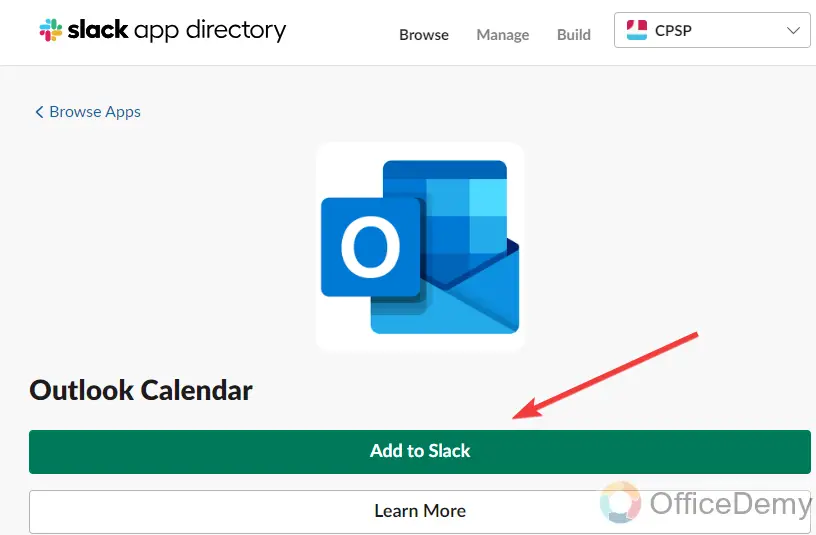 How to Connect Slack to Outlook Calendar 7