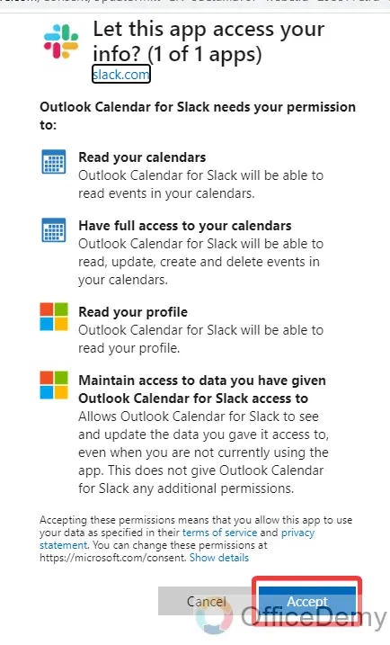 How to Connect Slack to Outlook Calendar 9