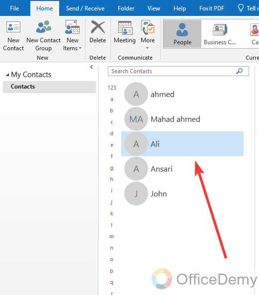 How to Create a Vcard in Outlook 2