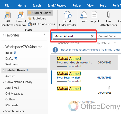 How to Delete All Emails From One Sender Outlook 21