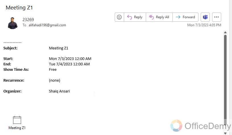 How to Duplicate a Meeting in Outlook 15