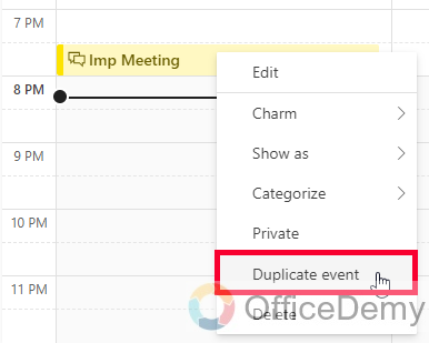 How to Duplicate a Meeting in Outlook 18