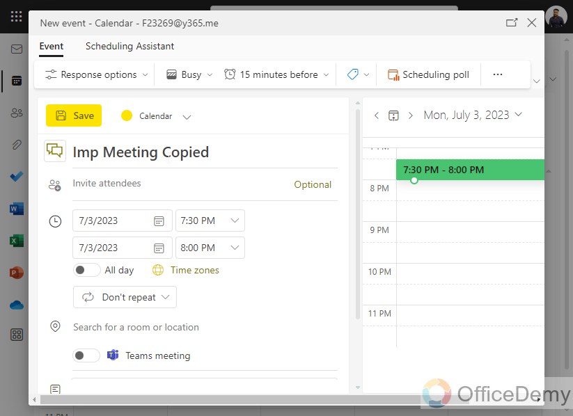 How to Duplicate a Meeting in Outlook 25