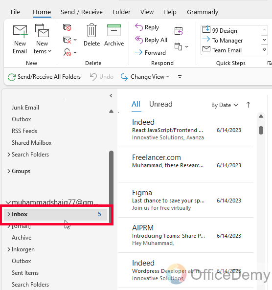 How to Find Attachments in Outlook 8