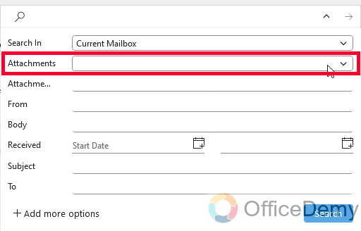How to Find Attachments in Outlook 17