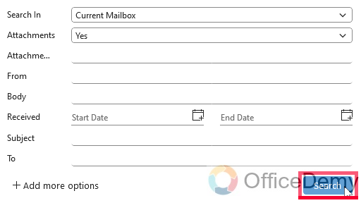 How to Find Attachments in Outlook 19