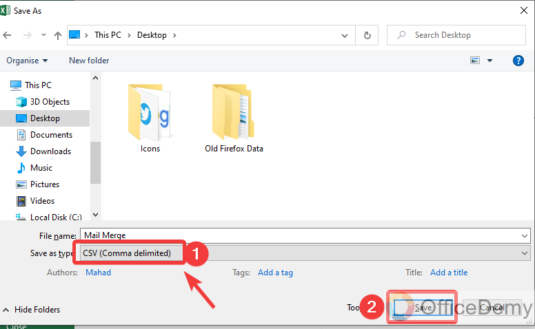 How to Mail Merge in Outlook 13