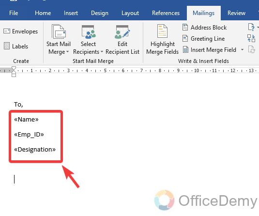 How to Mail Merge in Outlook 20