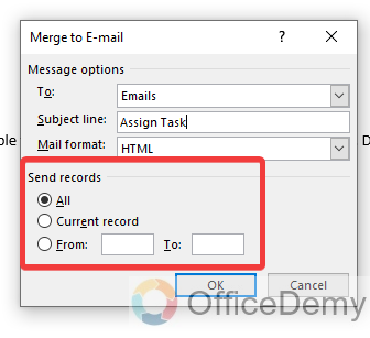 How to Mail Merge in Outlook 26