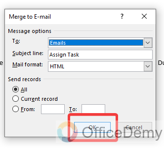 How to Mail Merge in Outlook 27