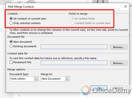 How to Mail Merge in Outlook 3