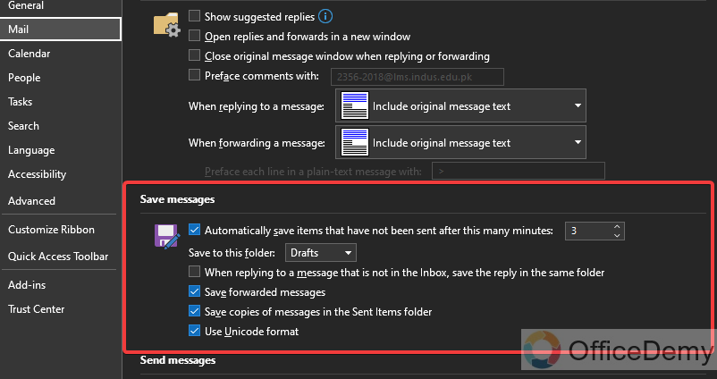 How to Recover a Deleted Draft in Outlook 14
