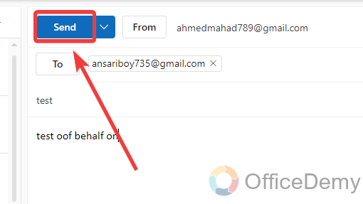 How to Send Emails on Behalf of Someone in Outlook 13