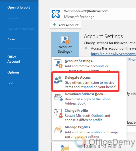 How to Send Emails on Behalf of Someone in Outlook 16